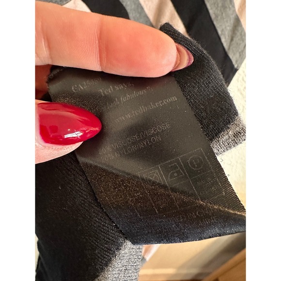 Ted Baker London Striped Sleeveless Sheath Dress Size 1 - Picture 6 of 6